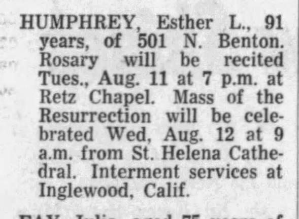 Clipping from The Independent-Record